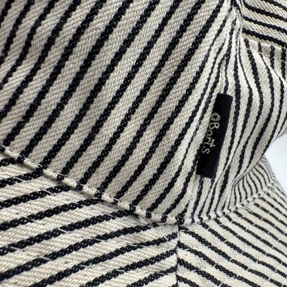 NWT Barts "Gecko" Reversible Bucket Hat Green Stripes Kids Sz 55 8 yrs - Picture 7 of 8